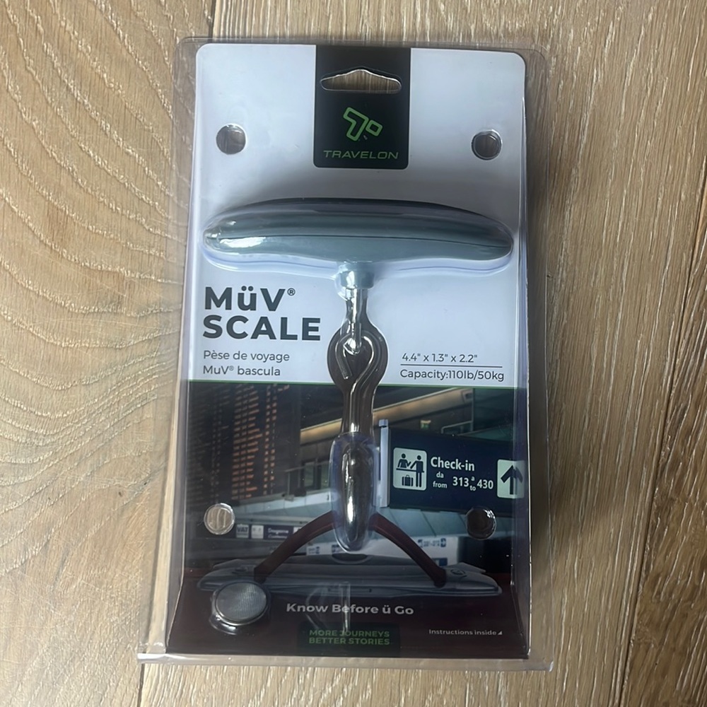 Travelon muv scale